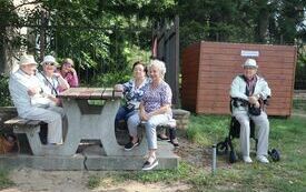 Wycieczka Senior&oacute;w "Rowerami i nie tylko" do Zajączkowa 3