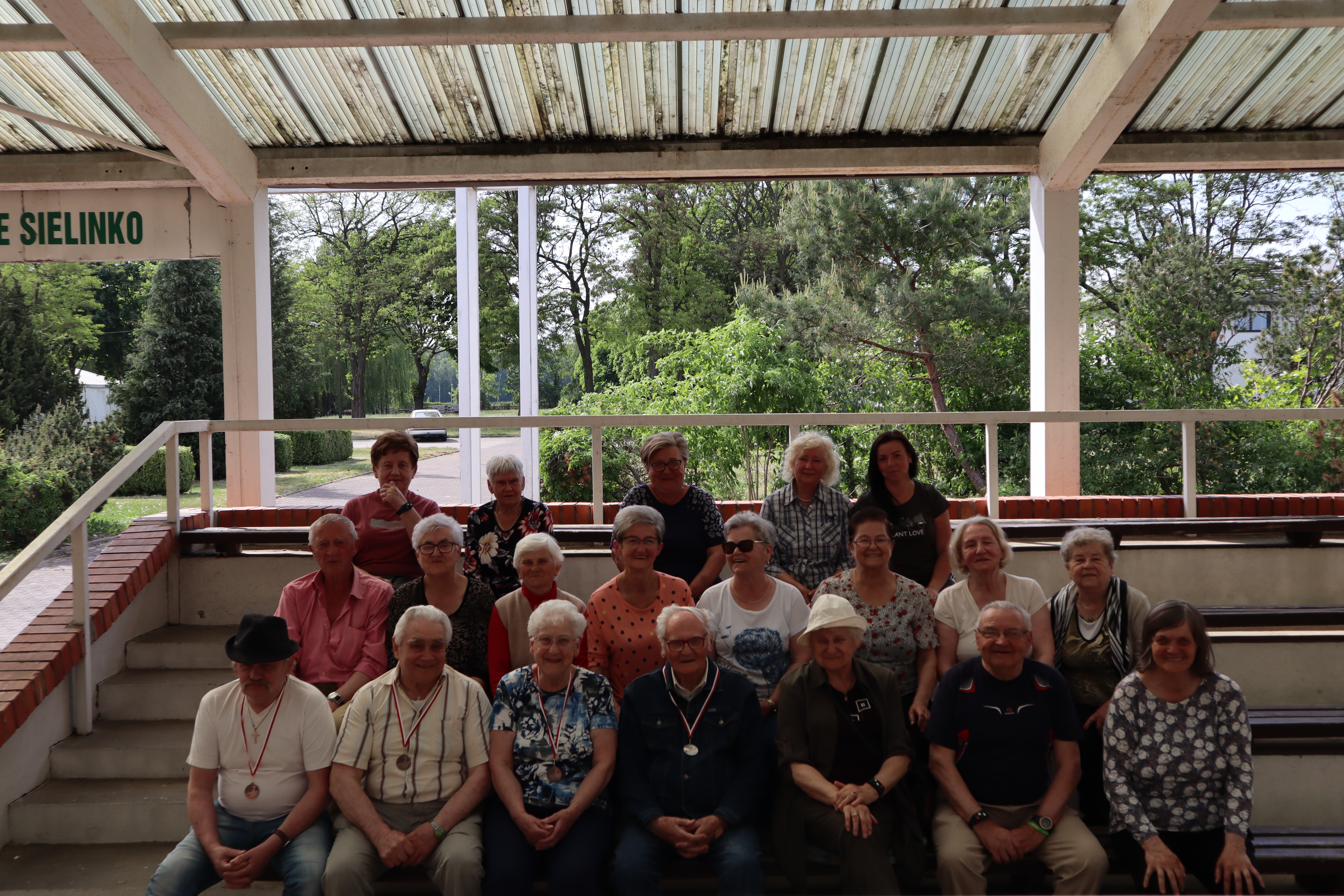 Seniorzy podczas Olimpiady w Sielinku