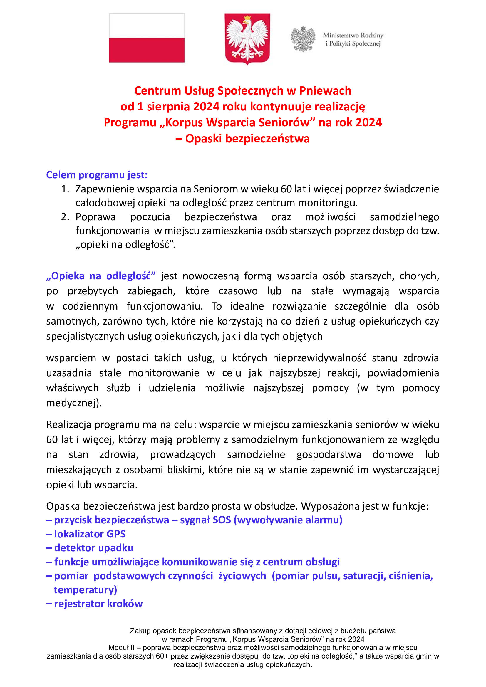 Korpus wsparcia seniorów