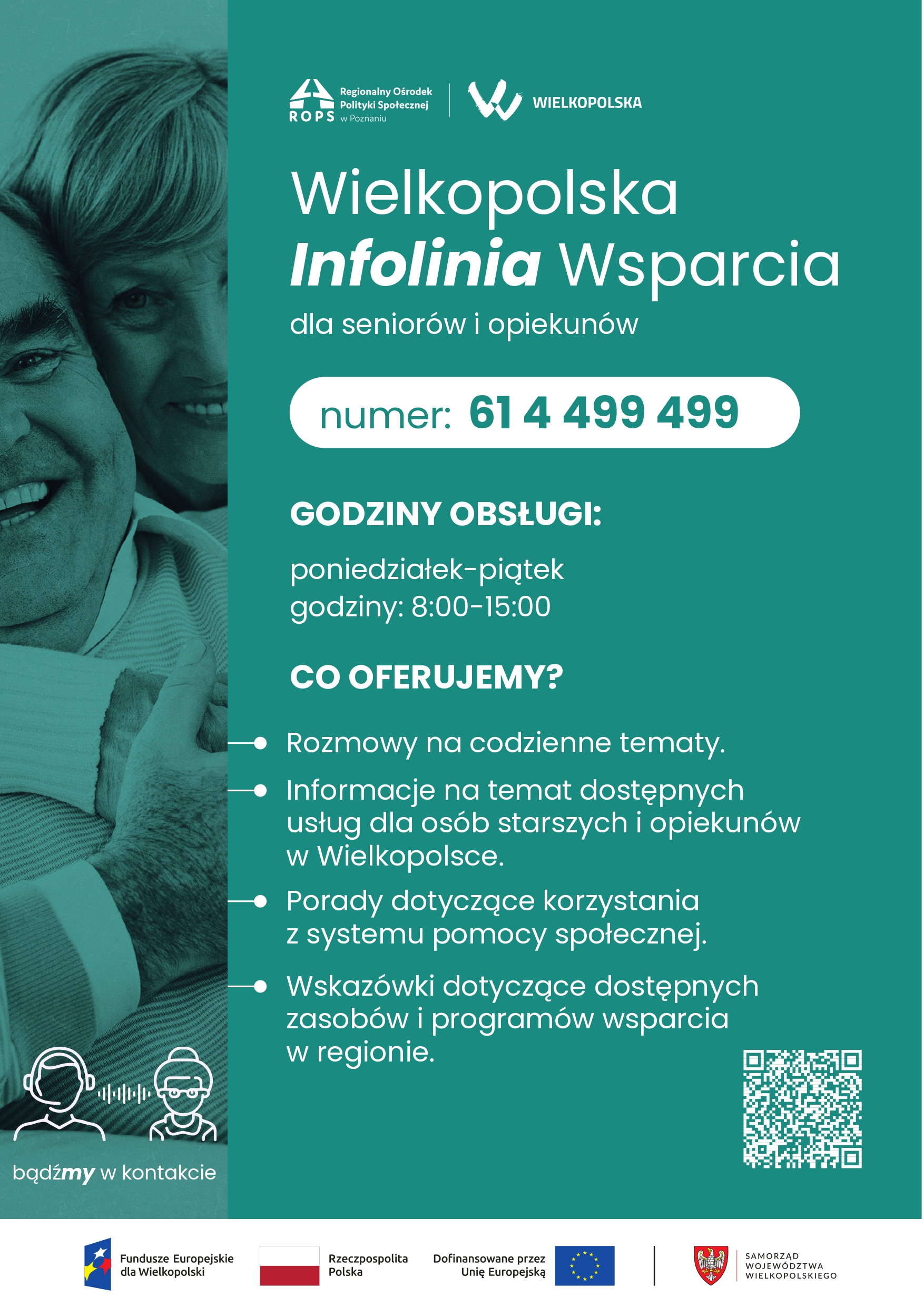 Infolinia wsparcia Senior&oacute;w