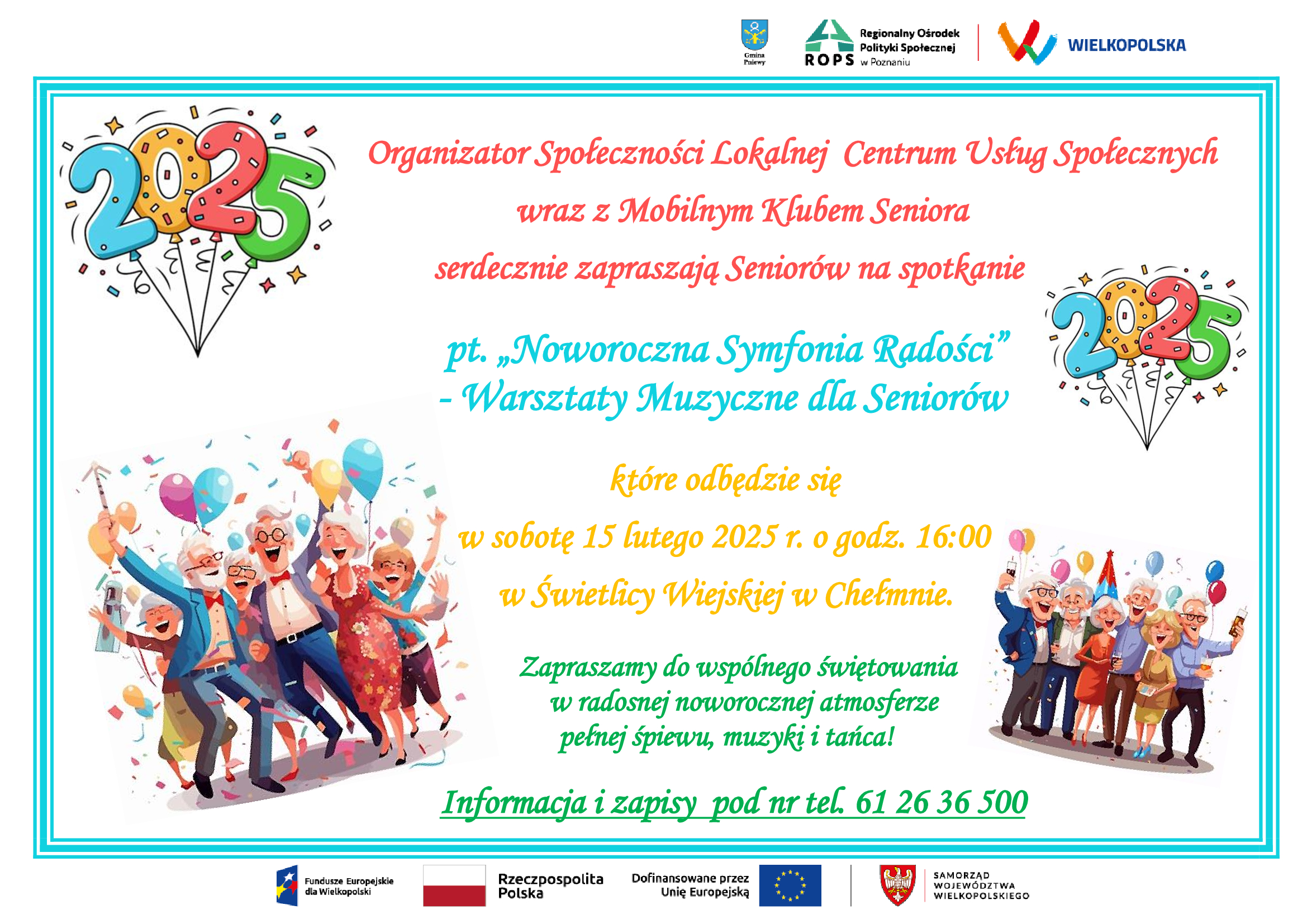 Warsztaty Muzyczne dla Senior&oacute;w