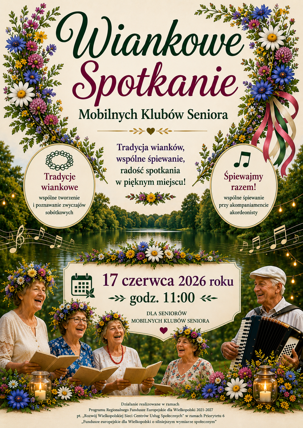 Wiankowe spotkanie plakat