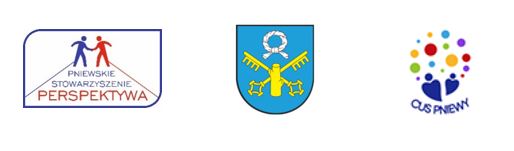 Logo Gminy Pniewy, CUS i&nbsp;Pewspektywy