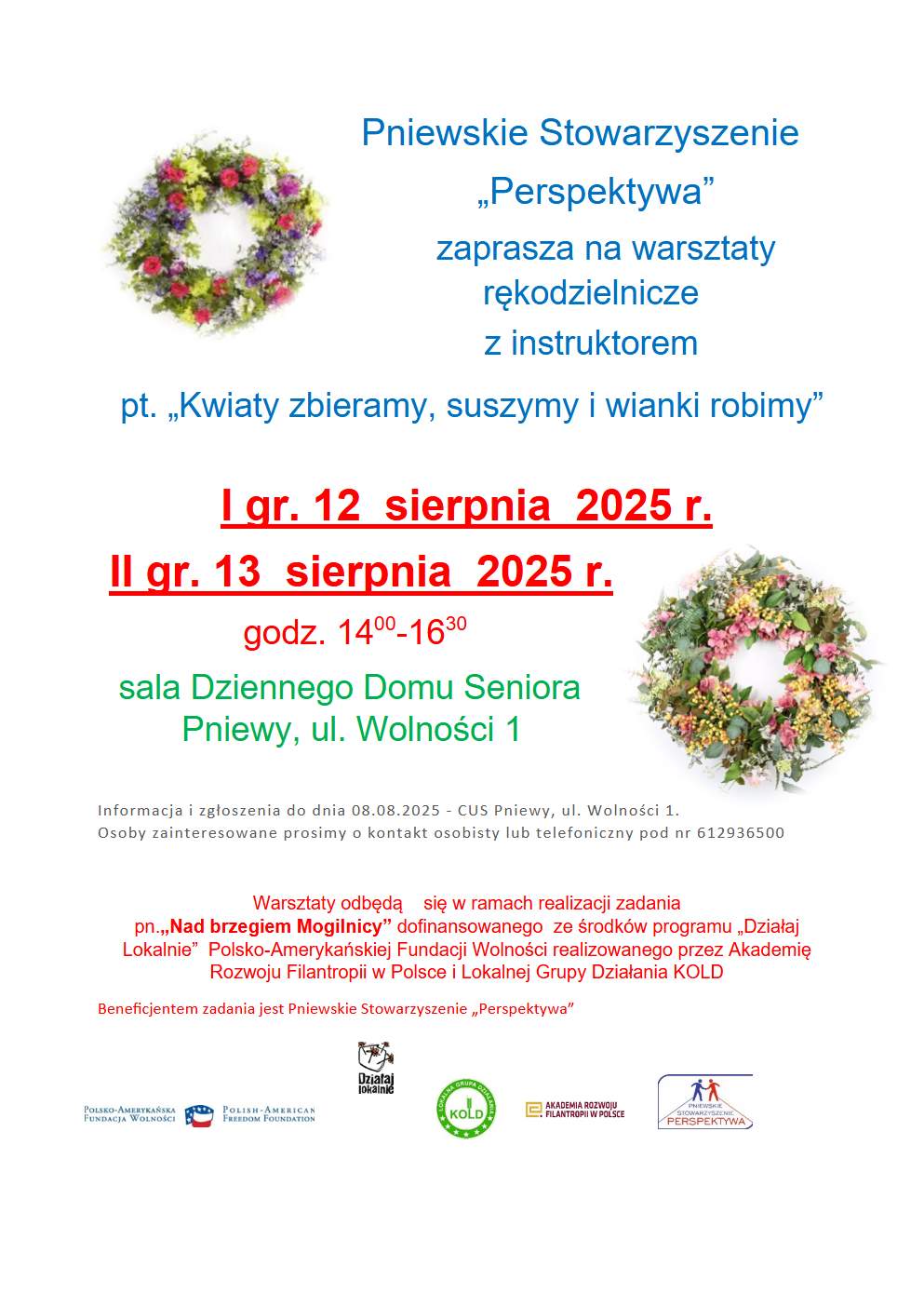 Zaproszenie na&nbsp;warsztaty rękodzielnicze
