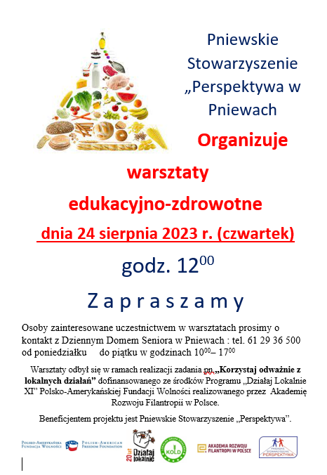 zaproszenie na&nbsp;warsztaty kulinarne