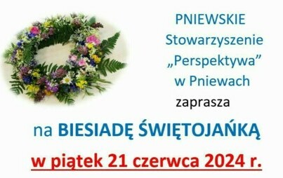 Zdjęcie do Zaproszenie na Biesiadę Świętojańską