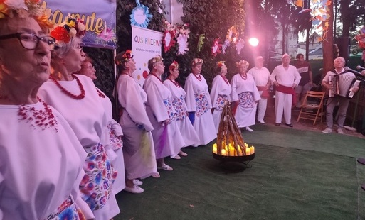 wieczór świętojański z Seniorami