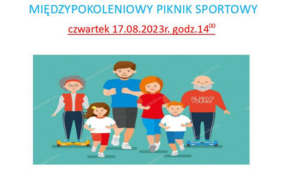 Zdjęcie do MIĘDZYPOKOLENIOWY PIKNIK SPORTOWY